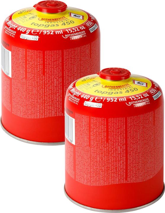 Rothenberger Top gasschroef - gaspatroon 450g - 740 ml
