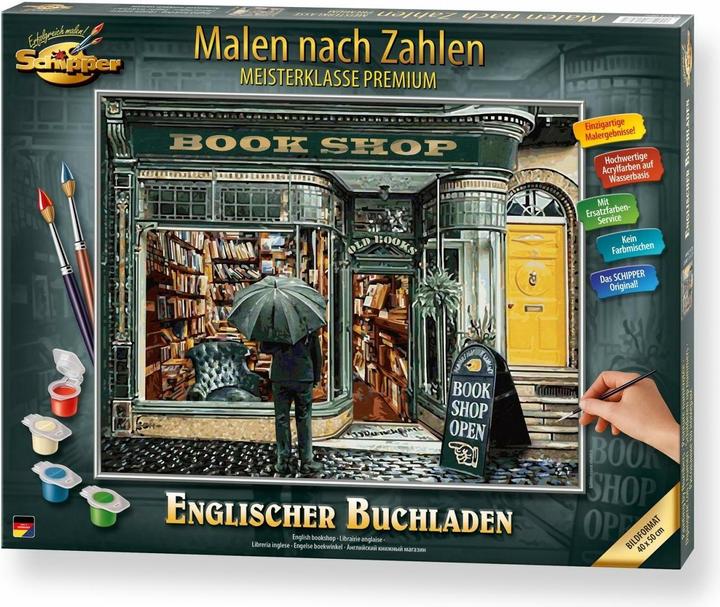 Produktbild Schipper Malen nach Zahlen - Englischer Buchladen