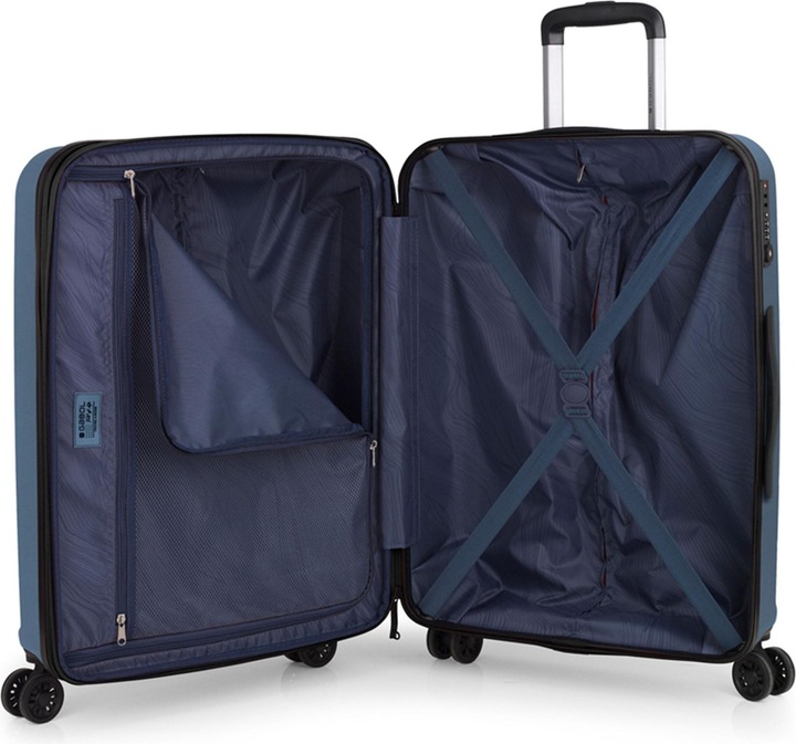 Produktbild Gabol Montreal 4 Rollen Kofferset 3-teilig mit Dehnfalte (121 l, XL (ab 115l))