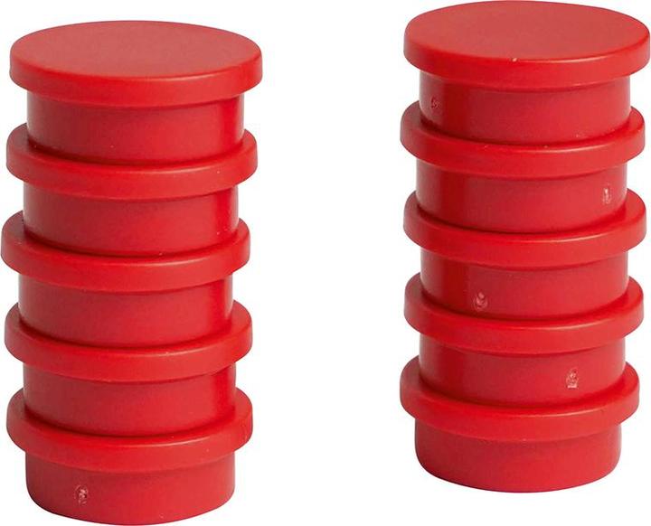 Actual product image Helmuth A. Jensen Contour magnet Ø20mm rød - (10 pcs.) (10 x)