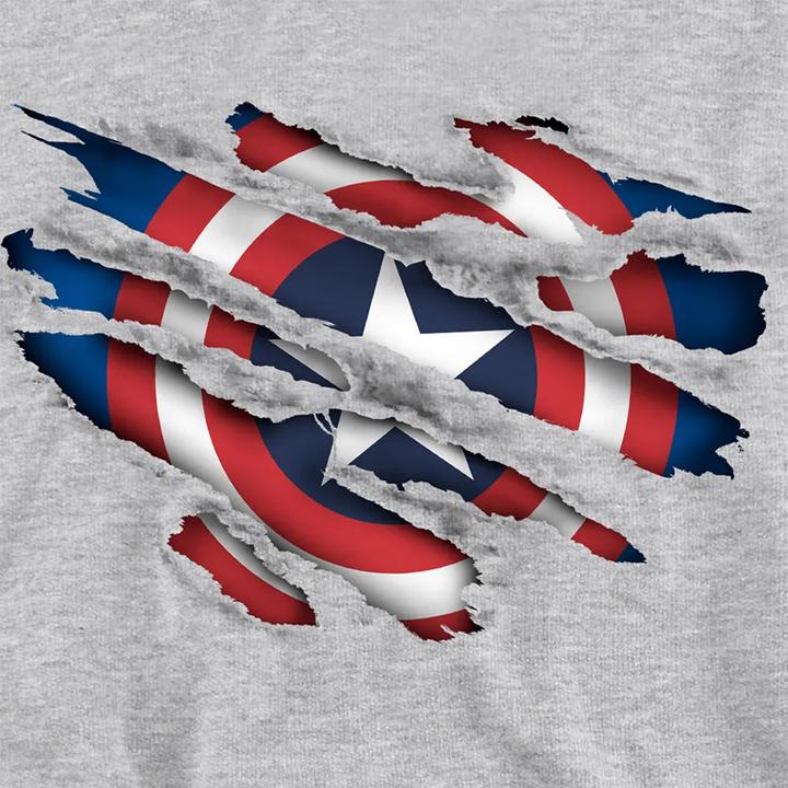 Produktbild Captain America Kapuzenpullover Zum Überziehen (128)