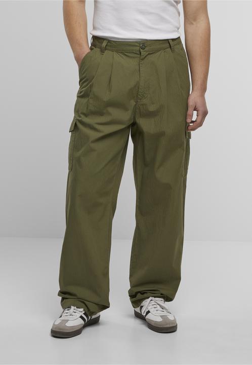 Produktbild Urban Classics Wide Pleated Cargo Pants lightolive 30 (30)