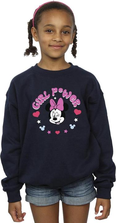 Produktbild Disney Minnie Mouse Girl Power Sweatshirt Mädchen (140, 146)