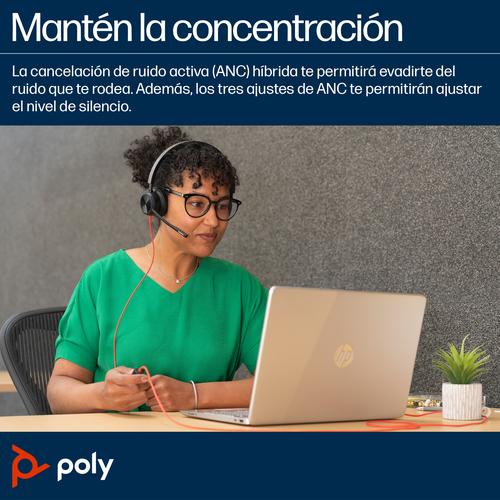 Actual product image Poly BW 8225 STEREO -M USB-C HS (Cable, USB-C)