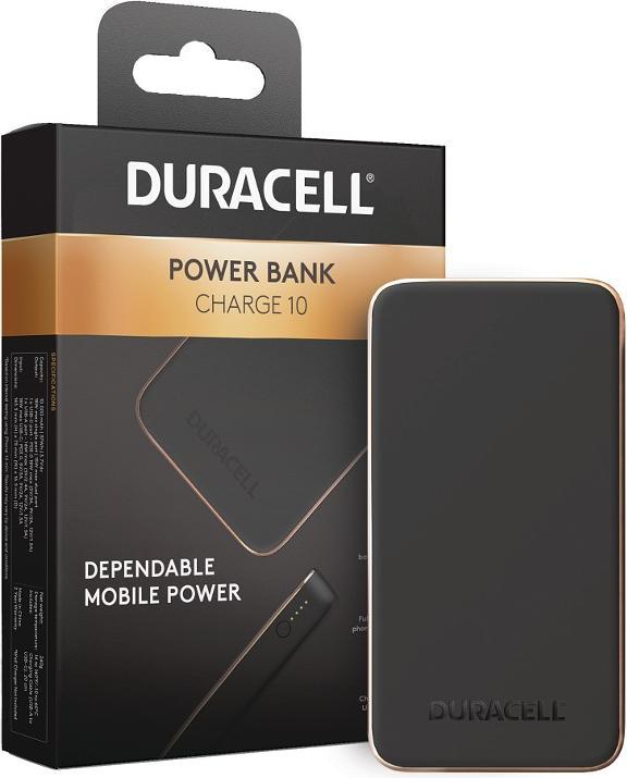 Image du produit Duracell Charge 10 (10000 mAh, 18 W, 37 Wh)