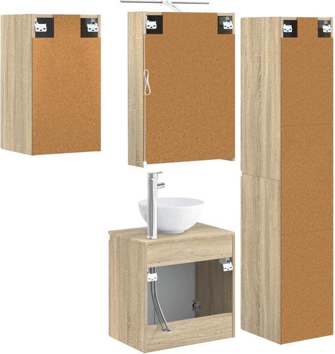Produktbild vidaXL Badezimmerschrank-Set
