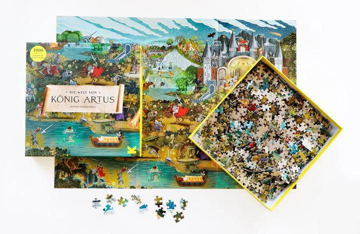 Actual product image The World of King Arthur (1000 pieces)