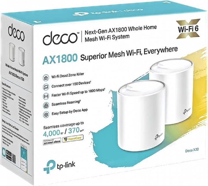 Actual product image TP-Link Deco X20 Set of 2