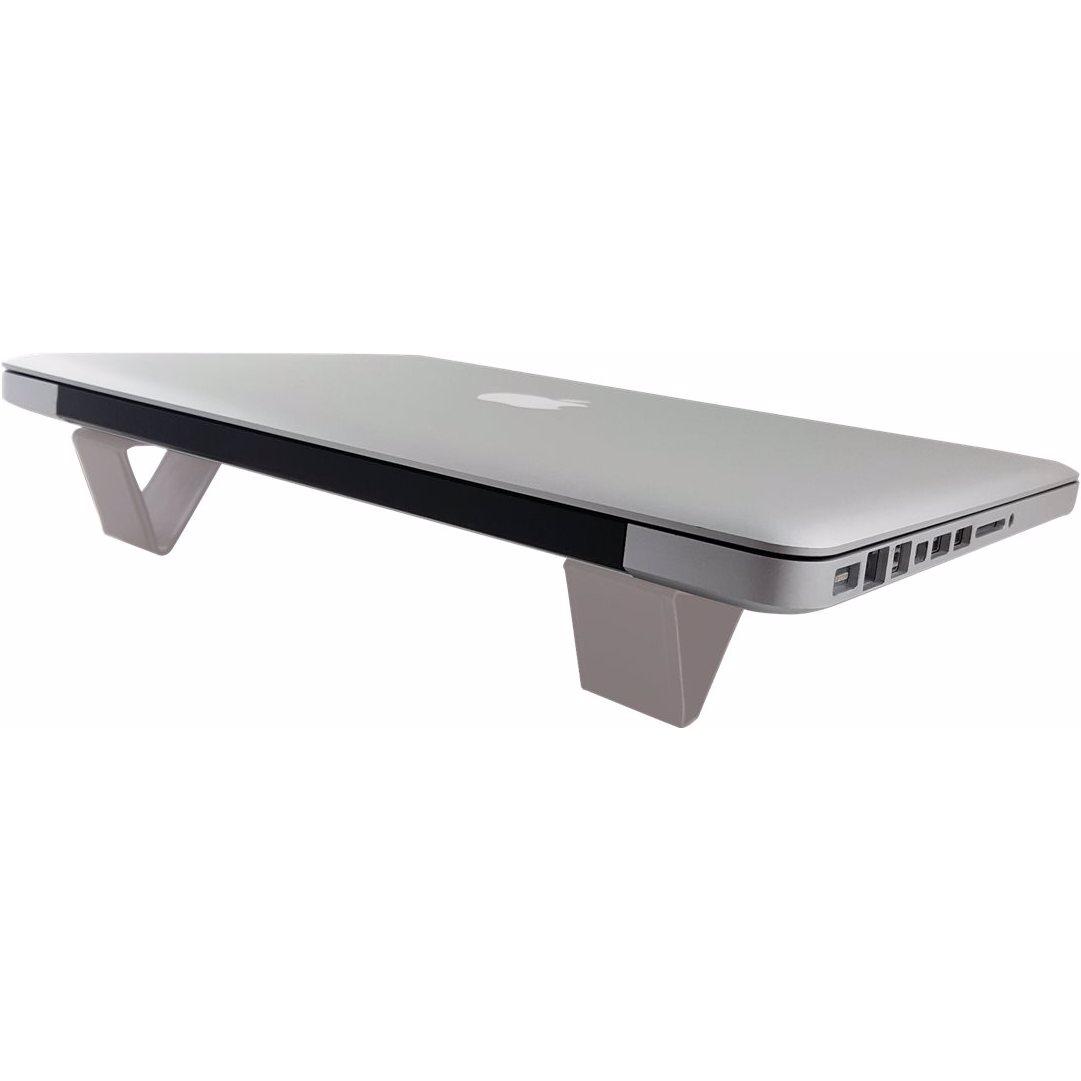 Terratec Flip Stand, Notebook Ständer, Grau