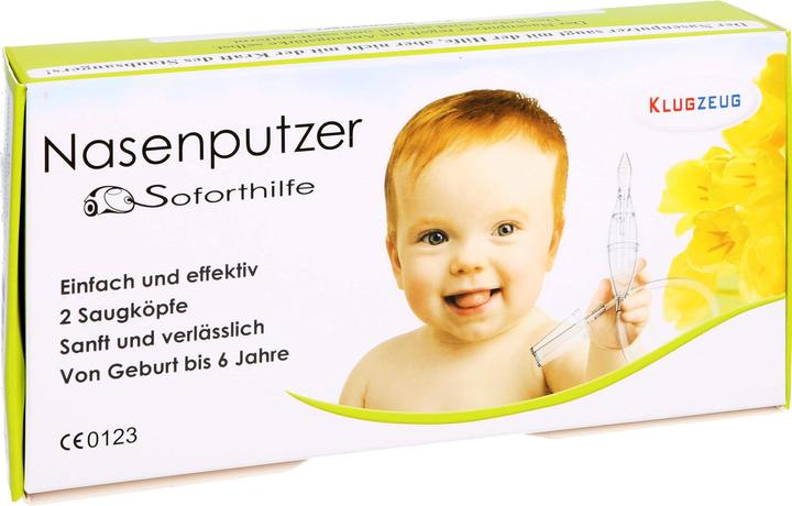 Actual product image Klugzeug Nose wiper emergency aid nasal aspirator, 1 pc