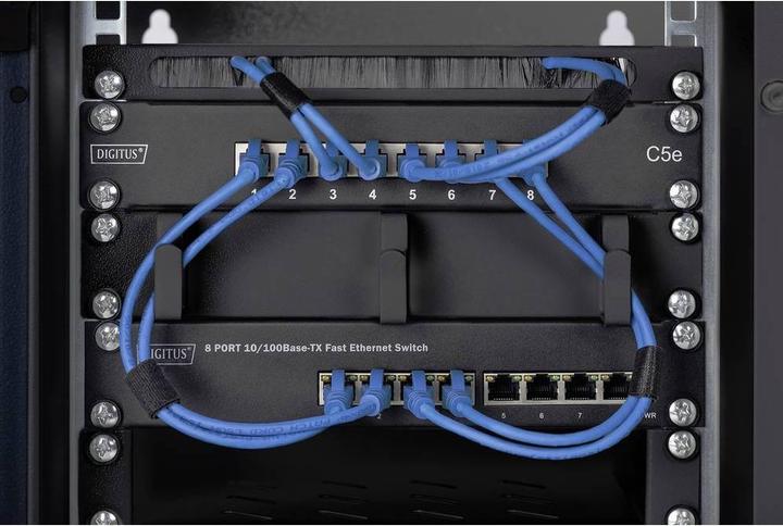 Produktbild Digitus Wandgehäuse 254 mm (10") - 312x300 mm (BxT) (9 HE, 10 Zoll Rack)