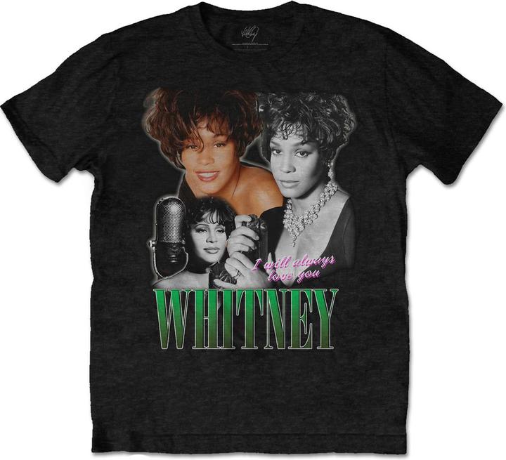 Immagine prodotto Whitney Houston I Will Always Love You Homage Maglietta Adulto Unisex (XXL)