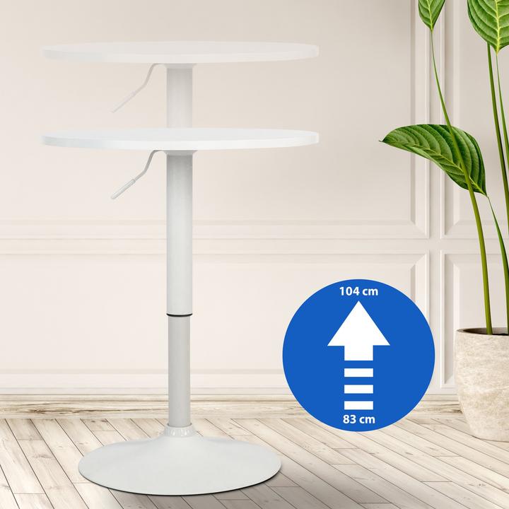 Actual product image CLP Lamoni bar table, bistro table for kitchen, bar & events