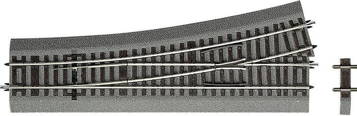 Image du produit Roco H0 RocoLine (avec ballast) 42535 Aiguillage, droite 230 mm 1 pce (Piste H0)