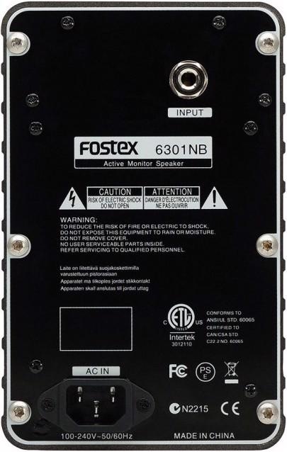 Actual product image Fostex 6301nb