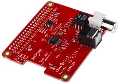 Produktbild Pi Supply JUSTBOOM DIGI HAT - Digi HAT mit digitalem Audioausgang für Raspberry Pi (HAT)
