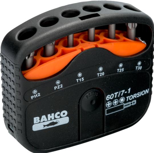 Actual product image Irimo 1/4" torsion bit set for Phillips, Pozidriv and TORX® screws 22 mm x 65 mm x 75 mm - 7 pieces