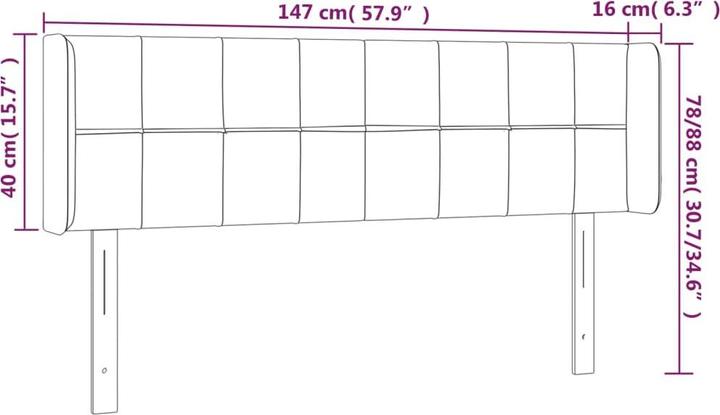 Immagine prodotto vidaXL Benson (163 x 16 x 88 cm)