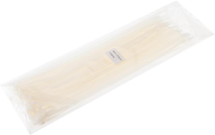 Produktbild VR-Technics Kabelbinder 300 x 3.6mm, 100 Stück (Klettkabelbinder, 300 mm, 100 Stk.)