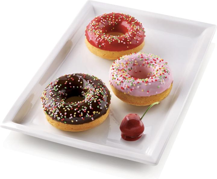 Produktbild Silikomart Silikonform - Donuts (7.50 cm)