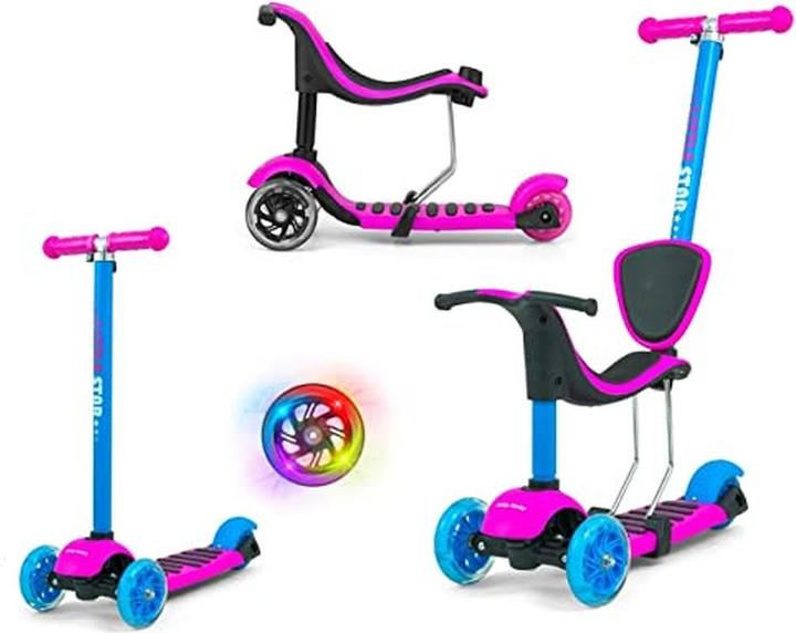 Image du produit Mally Scooter Milly (2621), rose / bleu