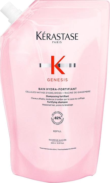 Produktbild Kérastase Bain Hydra-Fortifiant Nachfüllpack (500 ml, Flüssiges Shampoo)