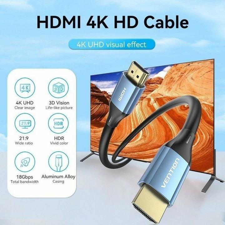 Produktbild Vention HDMI 4K HD 10m Cable ALHSL (Blue) (10 m)