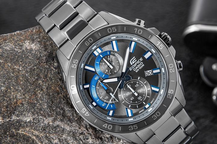 Immagine prodotto Casio EDIFICE Cronografo da polso, nero (Cronografo, 47 mm)