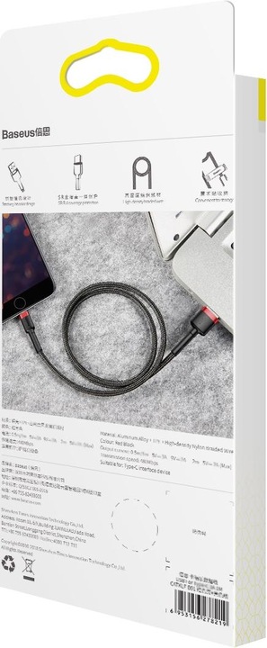 Actual product image Baseus Cafule Series for Apple (2 m, USB 2.0)