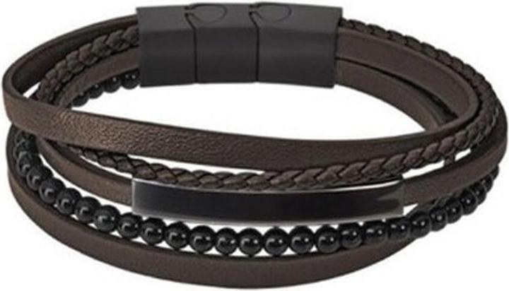 Actual product image Lotus BRACELET LS2144-2/3 LEATHER, MEN (MAT BIJOU, Cuir)