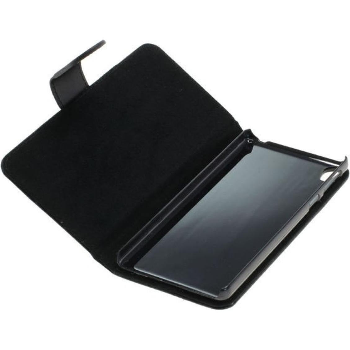 König Design Klapp Tasche Case Hülle Kunstleder für Handy Sony Xperia E5 Bookstyle Schwarz (Sony Xperia E5), Smartphone ...