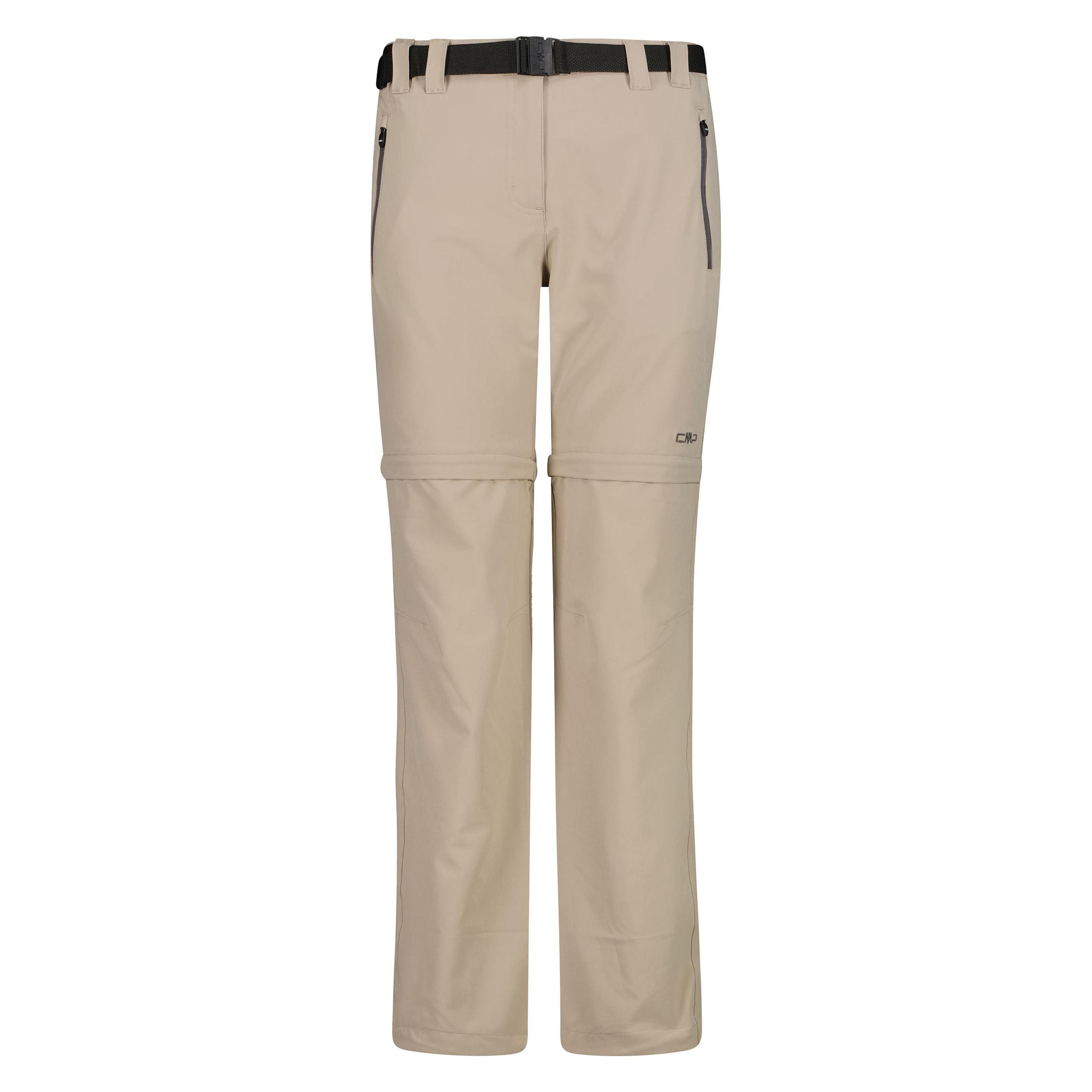 Cmp Campagnolo, Damen, Outdoorhose, Zip Off (3XL), Beige