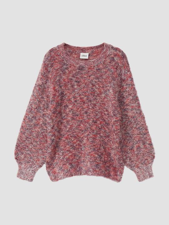 Produktbild s.Oliver Strickpullover Strickpullover mit Farbverlauf und Glitzergarn (104, 110)
