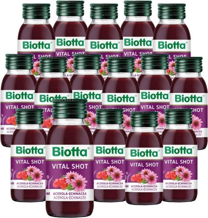 Immagine prodotto Biotta Organic Vital Shot Acerola-Echinacea 16 x 60 ml