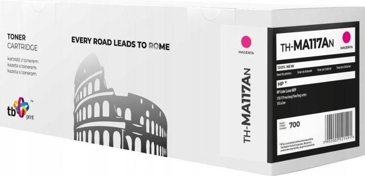 Actual product image Toner do HP 117A W2073A purpurowy TH-MA117AN 100% nowy