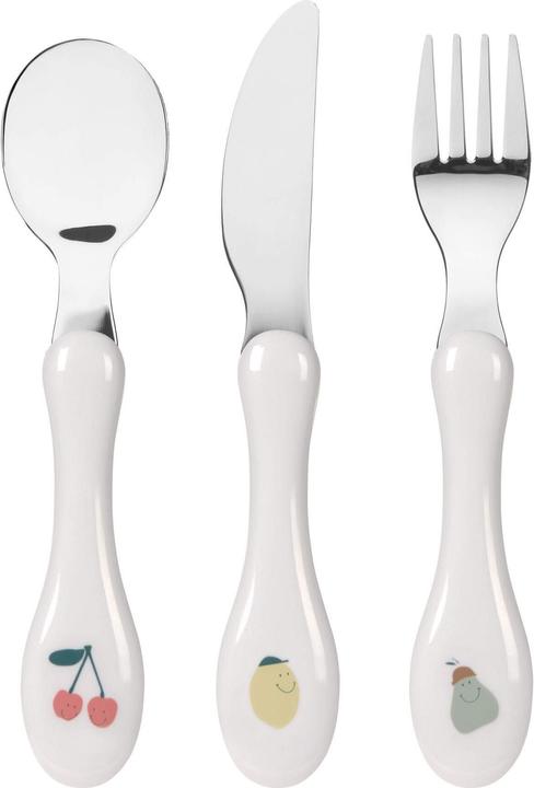 Produktbild Lässig Esslernbesteck 3-tlg. Besteck-Set Cutlery - Happy Fruit
