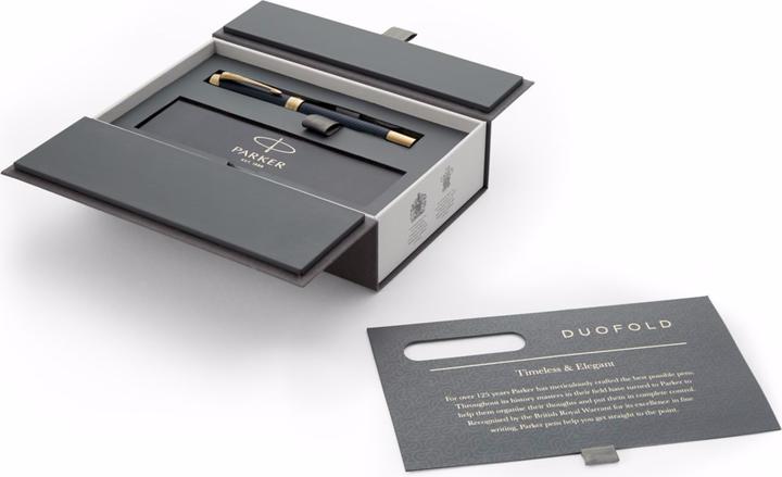 Immagine prodotto Parker Pen Duofold Prestige Blue Chevron (Nero, 1x)