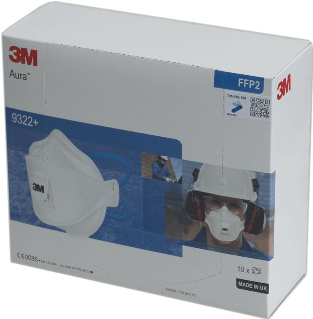 Actual product image 3M Staubschutzmasken (FFP2, 10 x)