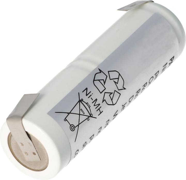 Image du produit Oral-B Batterie L1x2 GP110AFH avec étiquettes à souder Forme en U 10mm protrusion convenant à Sonic (1 pcs, 1100 mAh)