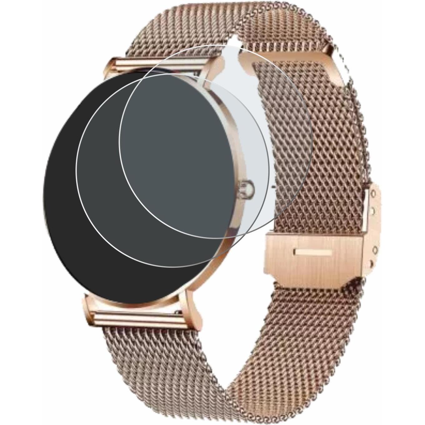 Thumbnail - BROTECT Entspiegelungs-Schutzfolie Displayschutz Matt, Smartwatch Schutzfolie, Grau