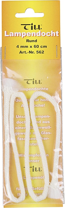 Actual product image Till-Zündfix Lampendocht rund 60cm Ø4mm