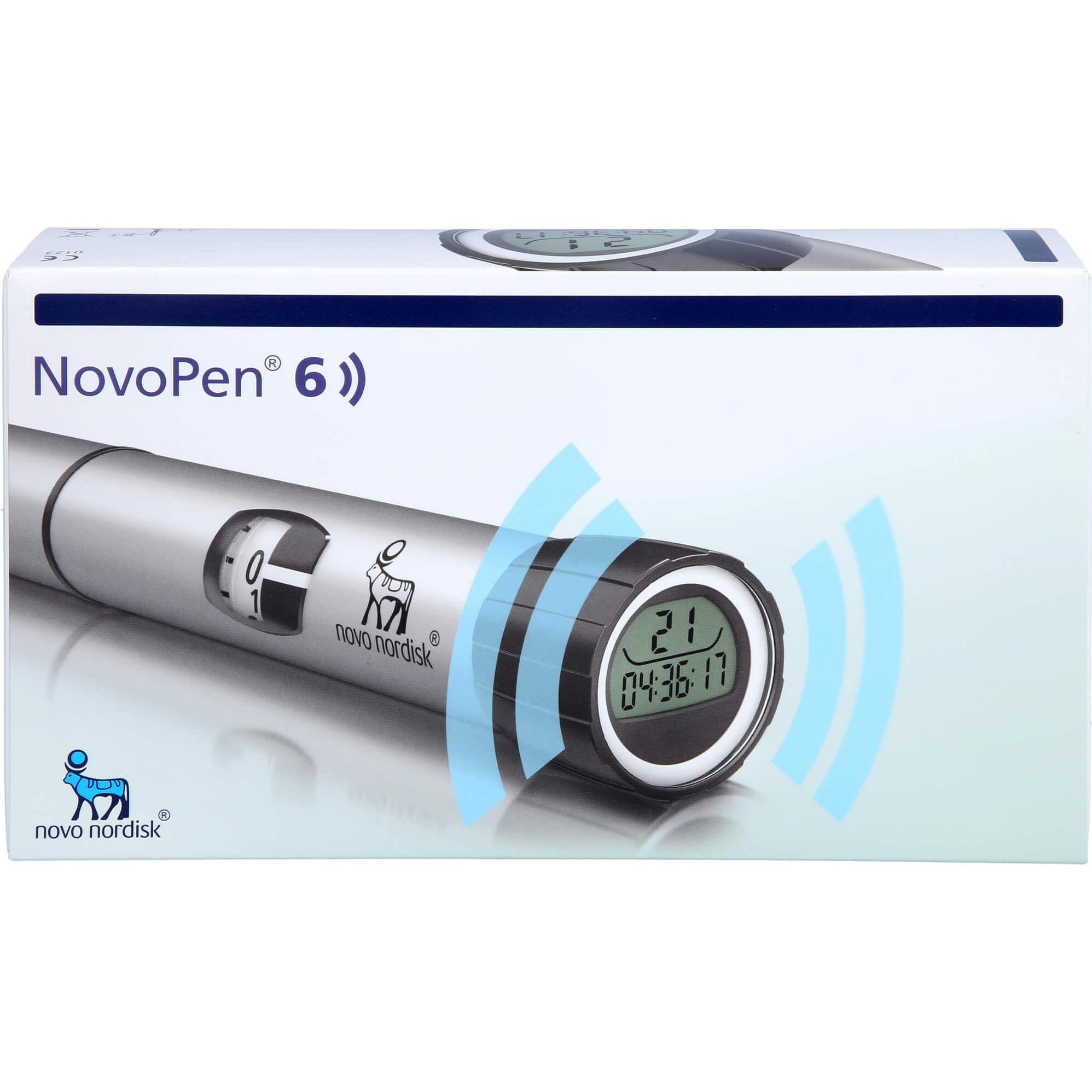 Novo Nordisk, Praxisbedarf, Novopen 6 Injekt Silber, 1 St