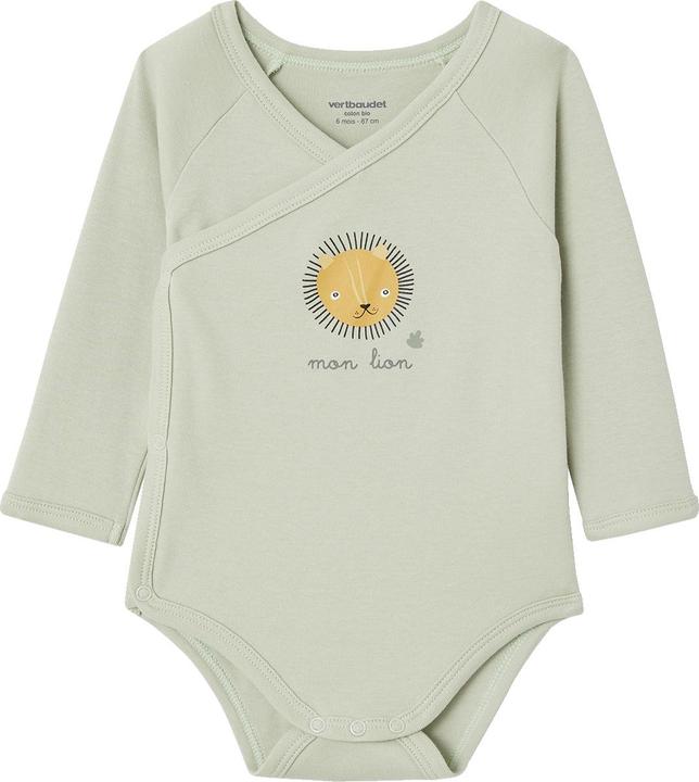 Produktbild Vertbaudet 3er-Pack Baby Wickelbodys Bio-Baumwolle (50)