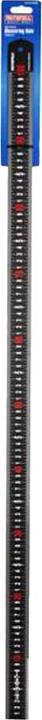 Immagine prodotto Faithfull Messlatten Mattschwarzer Edelstahl (100 cm, Acciaio)