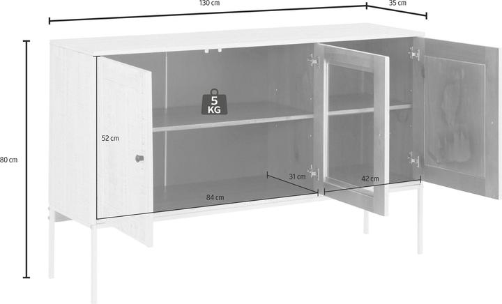 Image du produit Loft 24 Floro (35 x 130 x 80 cm)