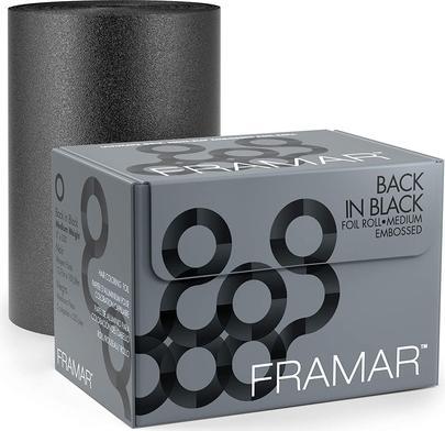 Produktbild Framar Embossed Roll Medium Back in Black 320 ft.