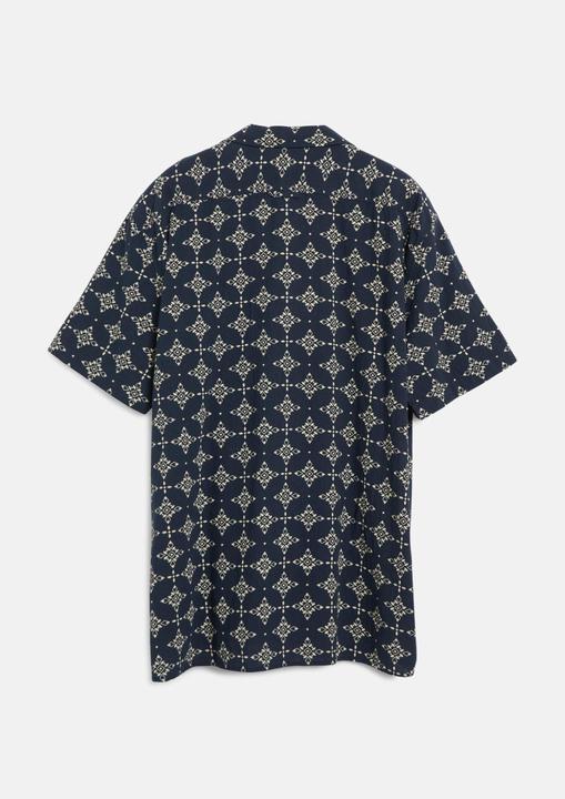 Produktbild s.Oliver Strukturierte Baumwollhemd mit All-over-Print (5XL)