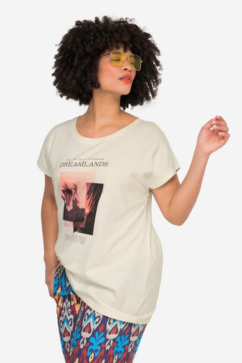 Immagine prodotto Angel of Style T-Shirt, grosser Druck, Rundhals, überschnittene Schultern (48)
