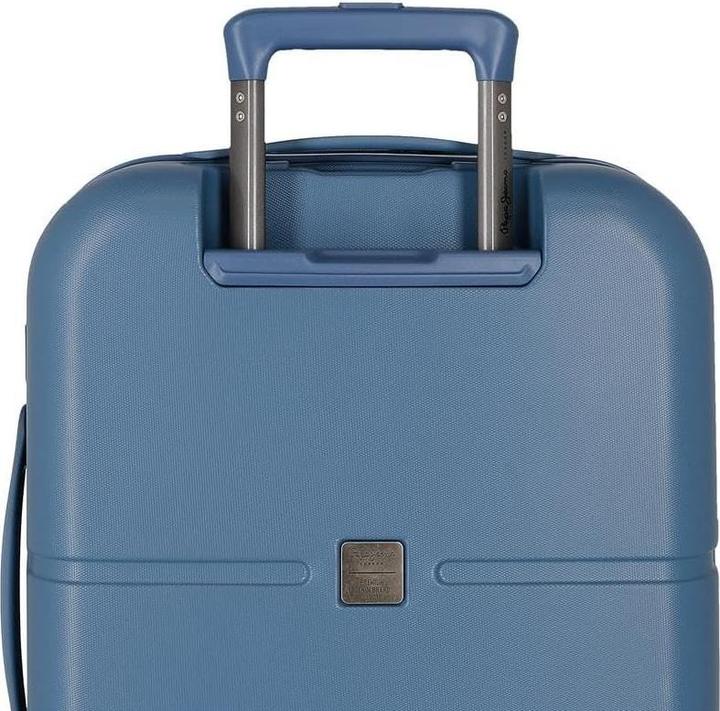 Actual product image Pepe Jeans Accent Set with TSA Lock, ABS Construction, Expandable Suitcase, Spinner Wheels