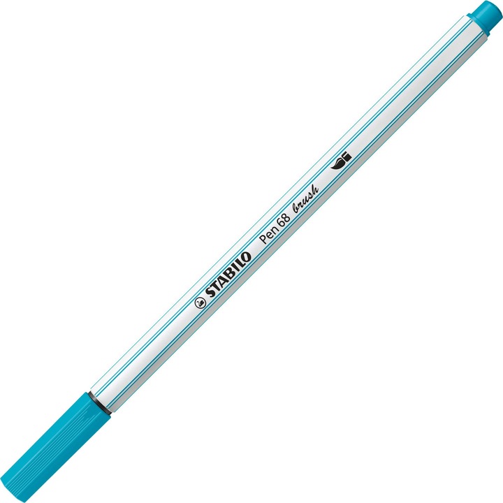 Actual product image STABILO Pen 68 brush (Light blue, 1 x)
